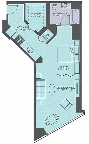 Floor plan Convertible 11-Avenue