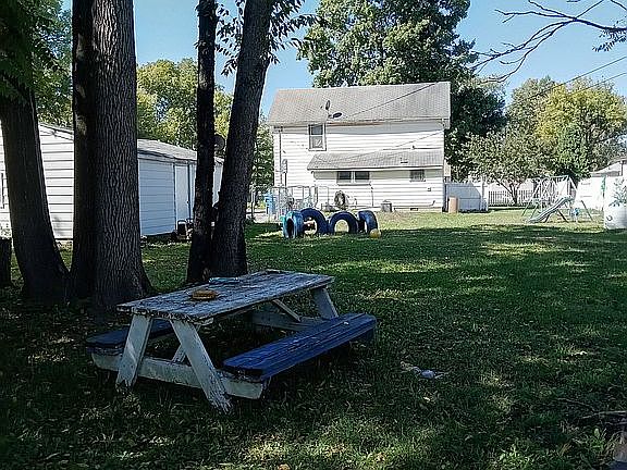 Back yard 