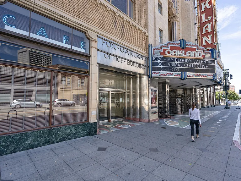 The Fox Oakland is a beautiful, historic concert hall that is less than 2 miles away