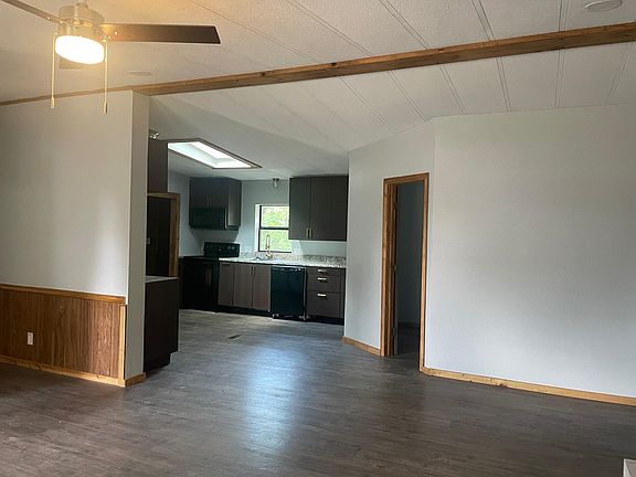 Living room open to kitchen
