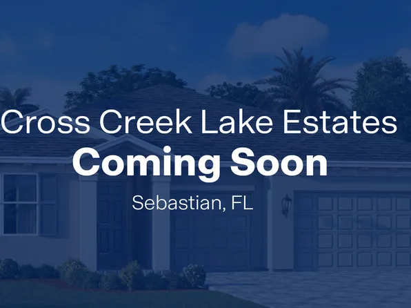 Homes Available Soon, Cross Creek Lake Estates