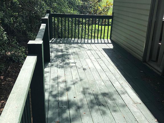 Back deck, from master bedroom.