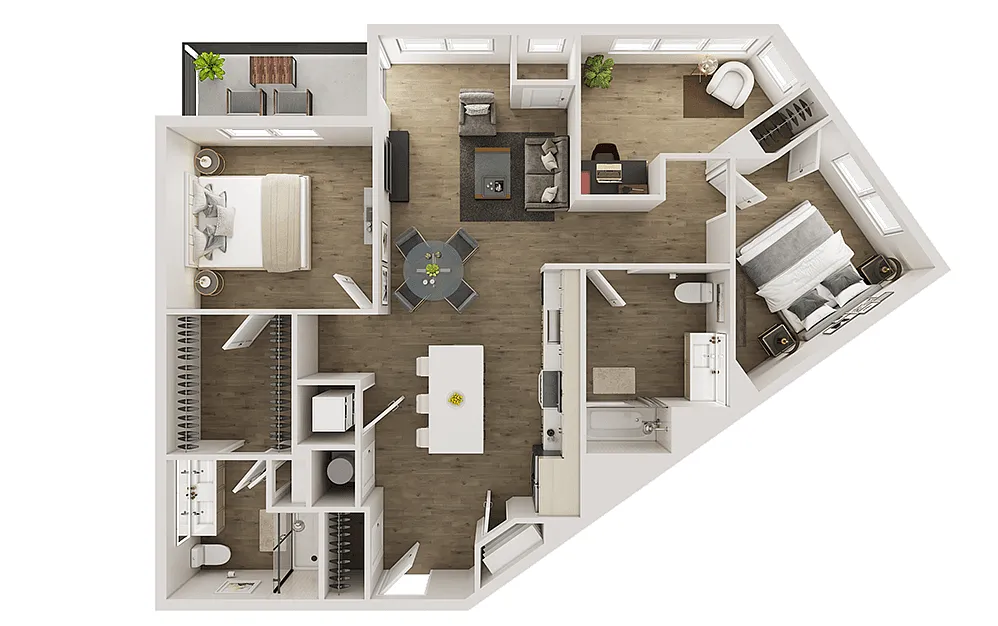 Floor plan B11D