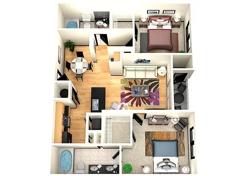 Floor plan Tranquility