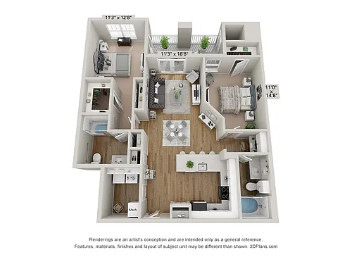 Floor plan Loire