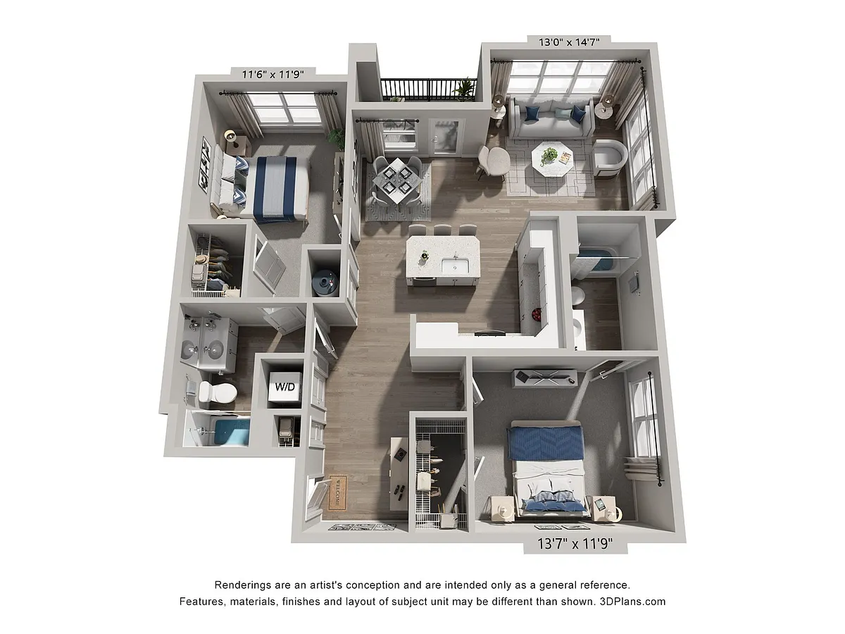 Floor plan B1
