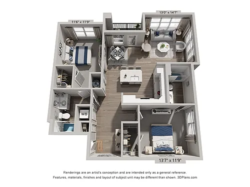 Floor plan B1