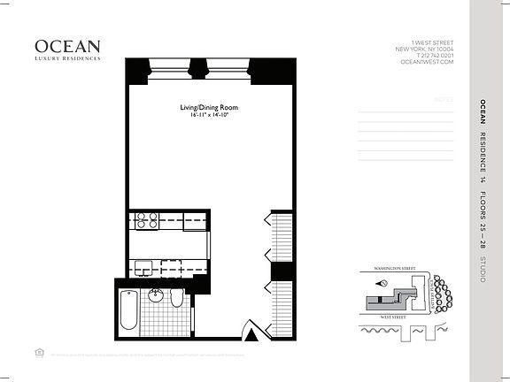 2nd image of 1 West St APT 2514