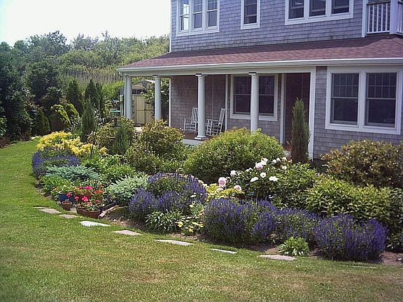 Lovely Gardens and Farmer's Porch