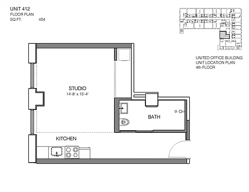 Floor plan 412
