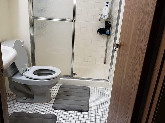 Attached Master Bathroom (Full), Top floor