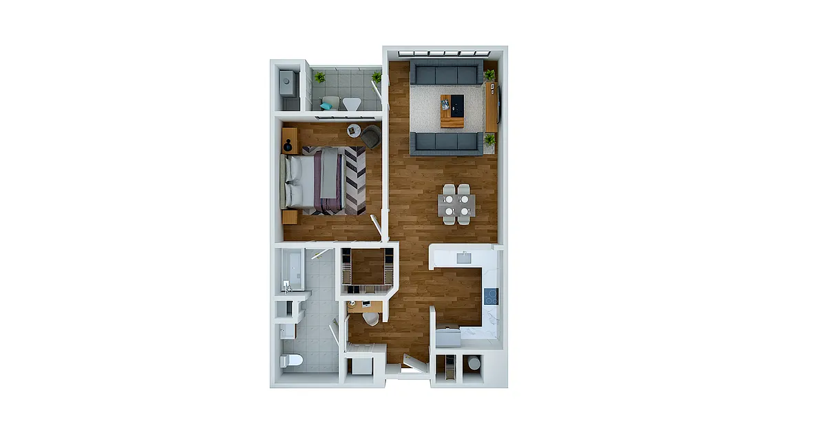 Floor plan The Foxglove