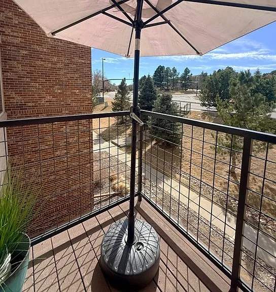 Private balcony view 1