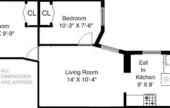 2nd image of 209 W 13th St APT 35