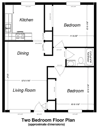 Floor plan 2B