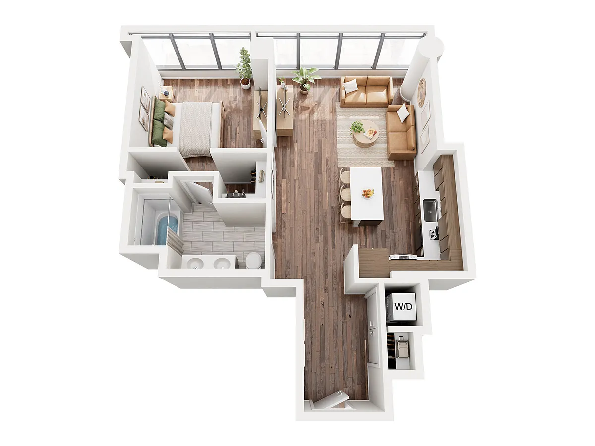 Floor plan 1Dr