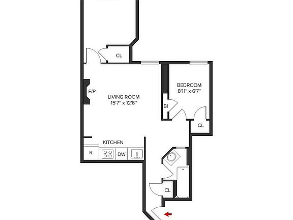 2nd image of 215 W 13th St APT 4B