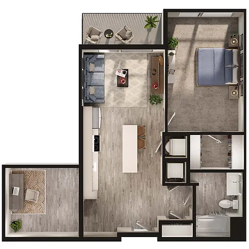 Floor plan A8D