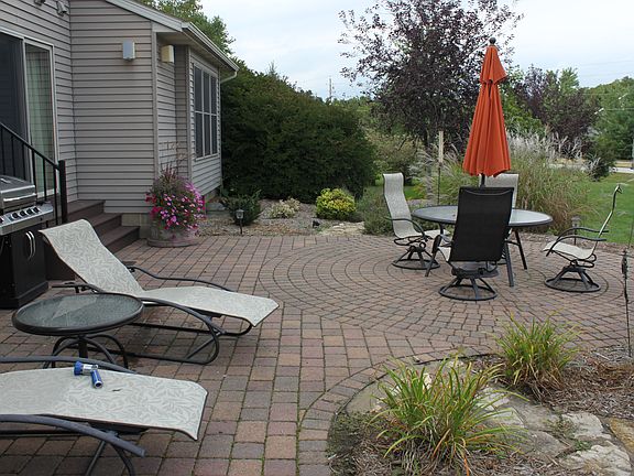 Large patio