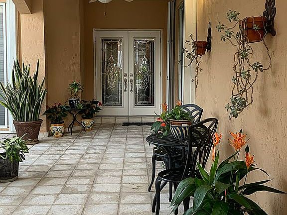 Entrance to courtyard