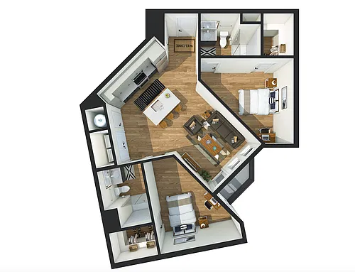 Floor plan B7