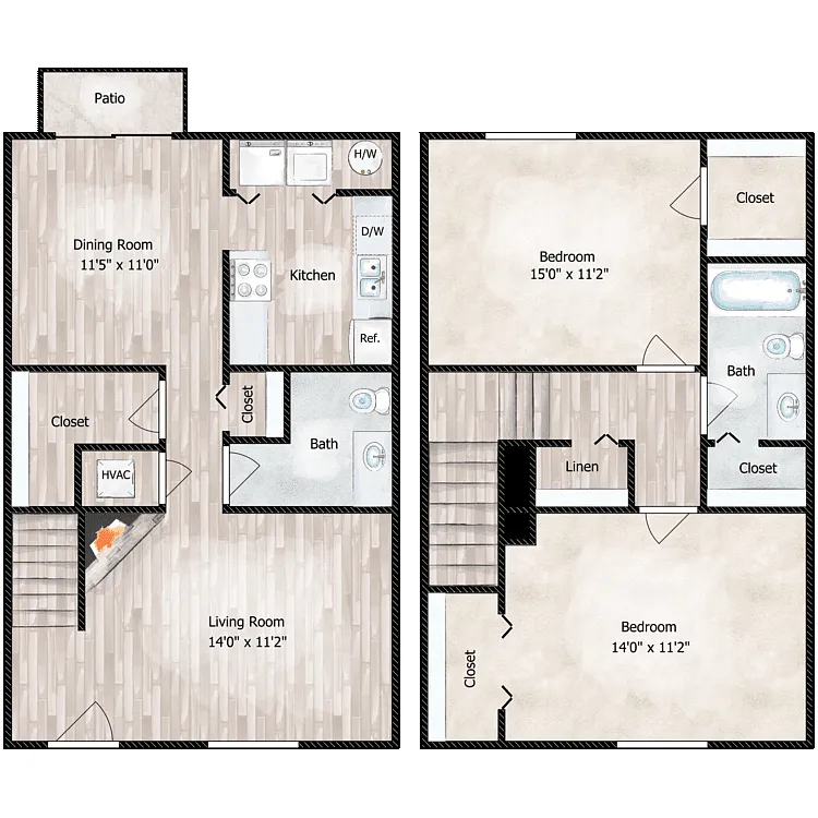 Floor plan THE TRINITY