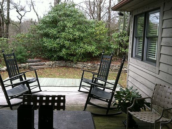 Covered porch area 