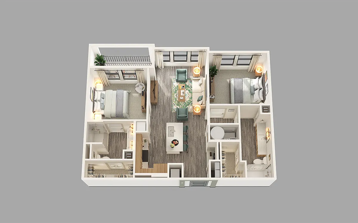 Floor plan B2