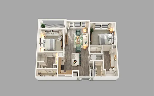 Floor plan B2