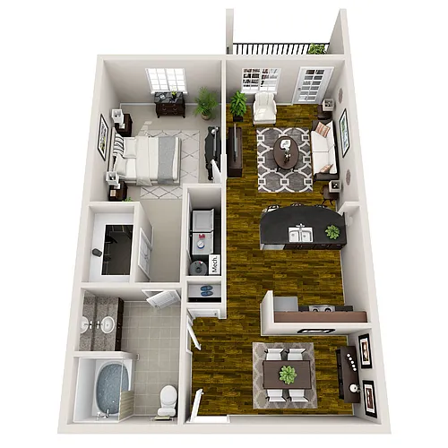 Floor plan Tranquility