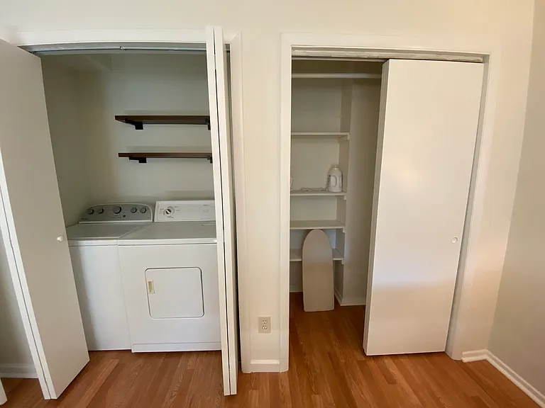 Master Closet & Washer and Dryer