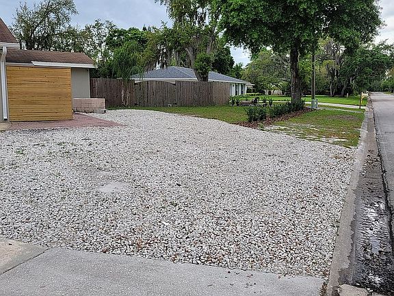 Front side yard