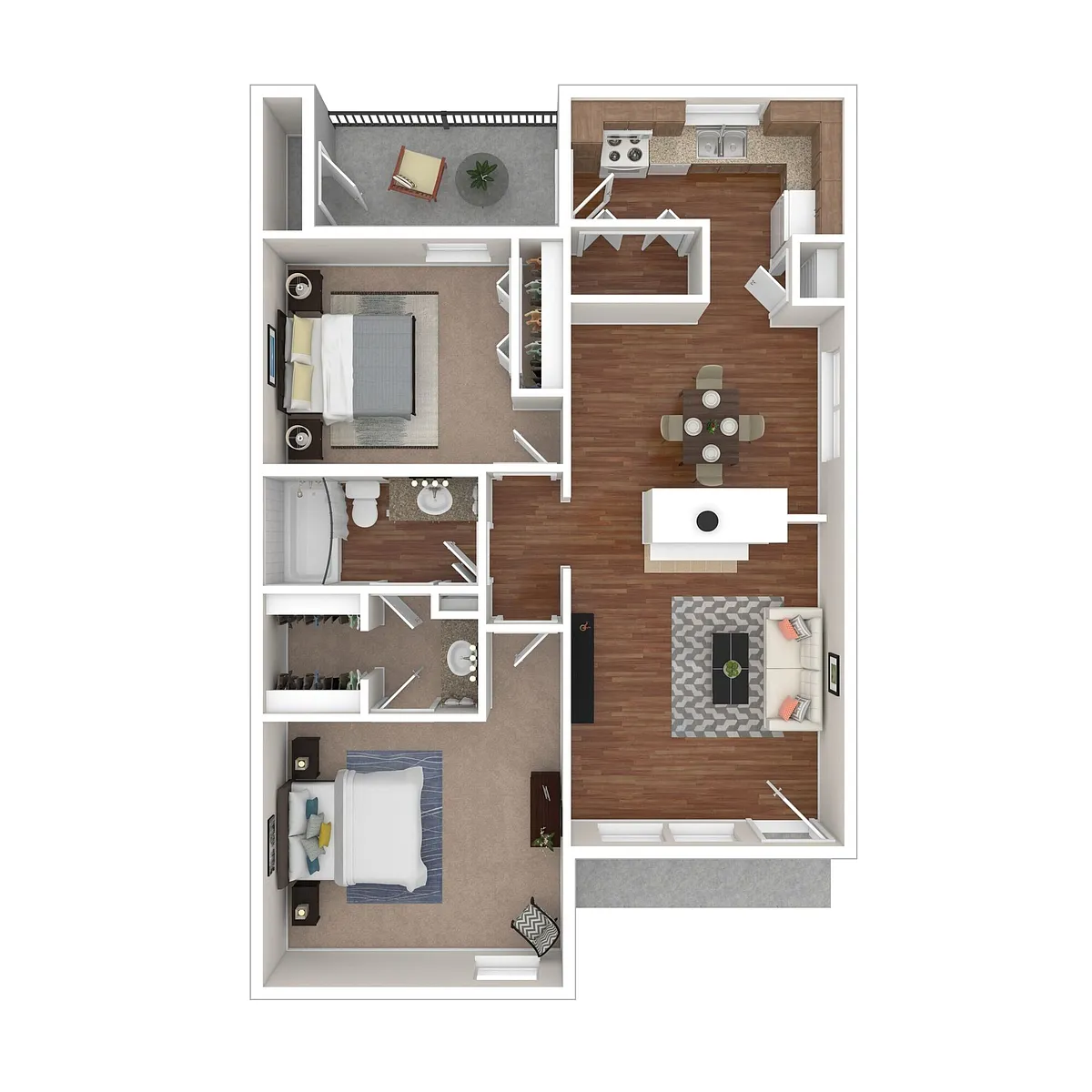 Floor plan B1