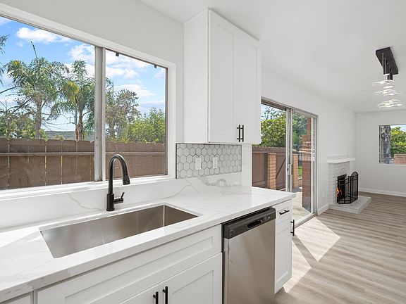 Kitchen window with view to Calavera Hills