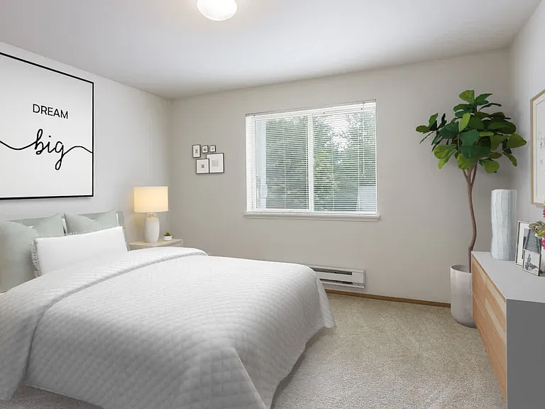 Carpeted Bedroom