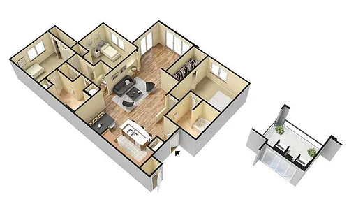 Floor plan C2