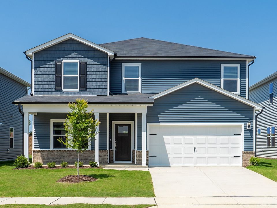 Chatham front exterior at a Meritage Homes community in Angier, NC.