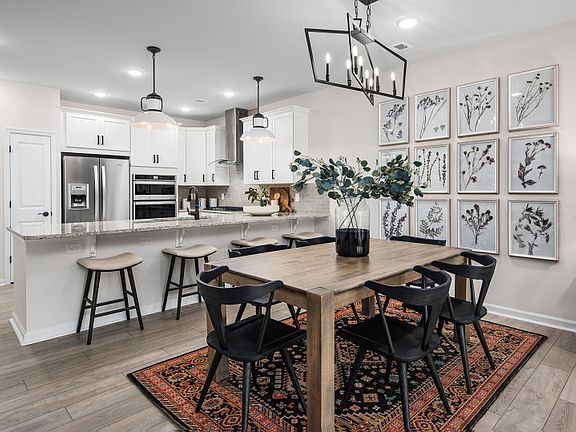 Open Floor Plan Showcasing the Kitchen, Cafe and Gathering Room