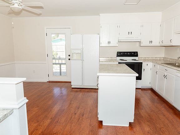 Kitchen view from living room