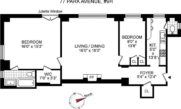 2nd image of 77 Park Ave #9H