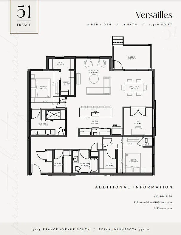 Floor plan Versailles