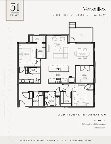 Floor plan Versailles