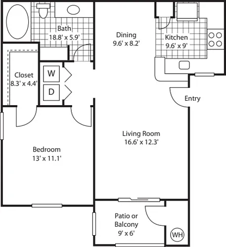 Floor plan Sapphire