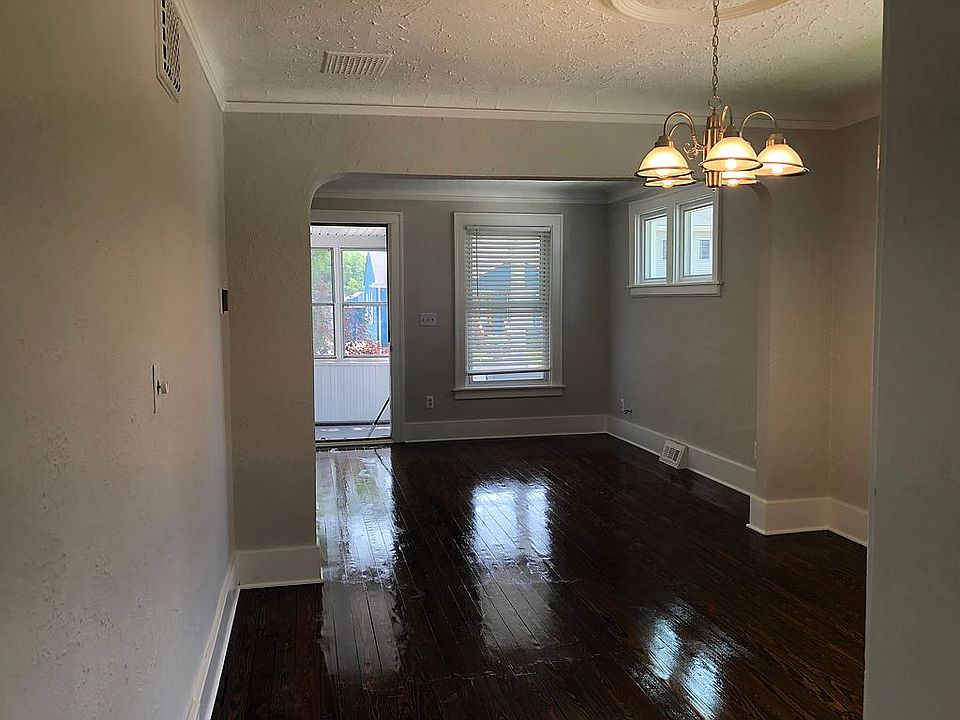 Dining room and living room 