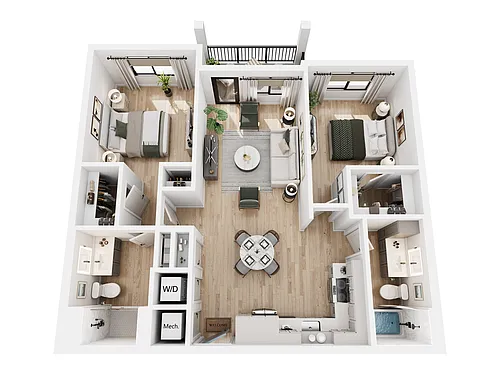Floor plan D2