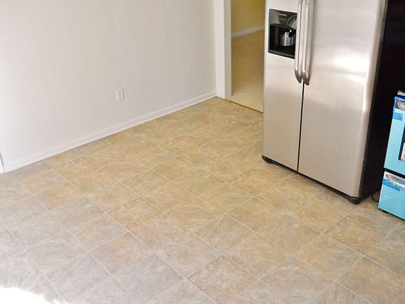 New Floor in Eat-in Kitchen 
