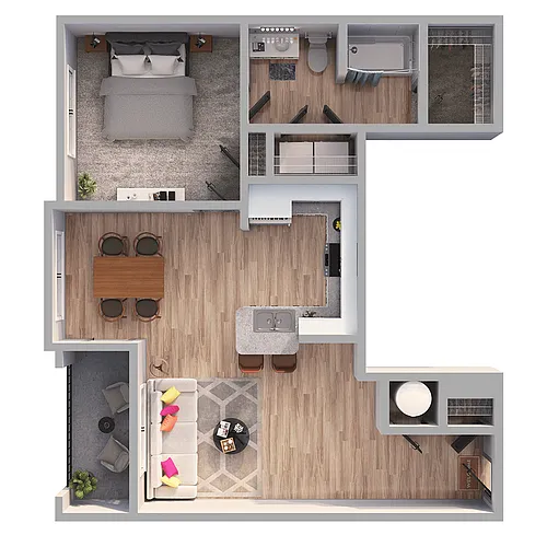Floor plan A6