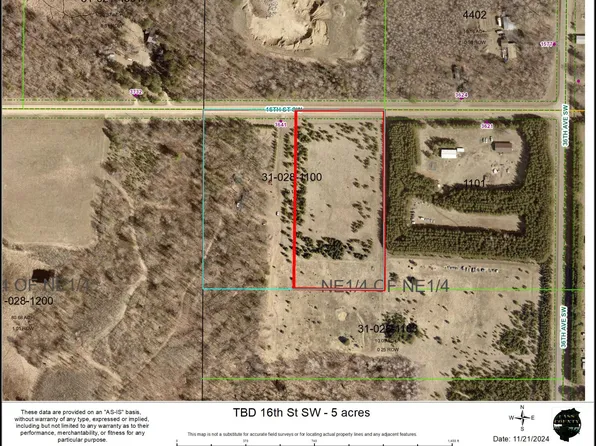 Tbd 16th St SW, Backus, MN 56435