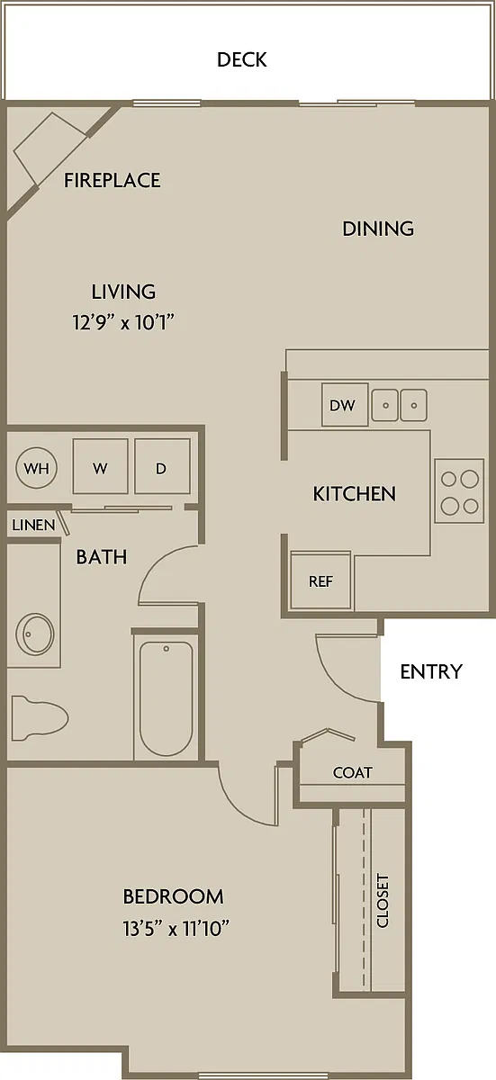 Floor plan A1C