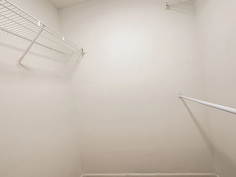 Oversized bedroom closets